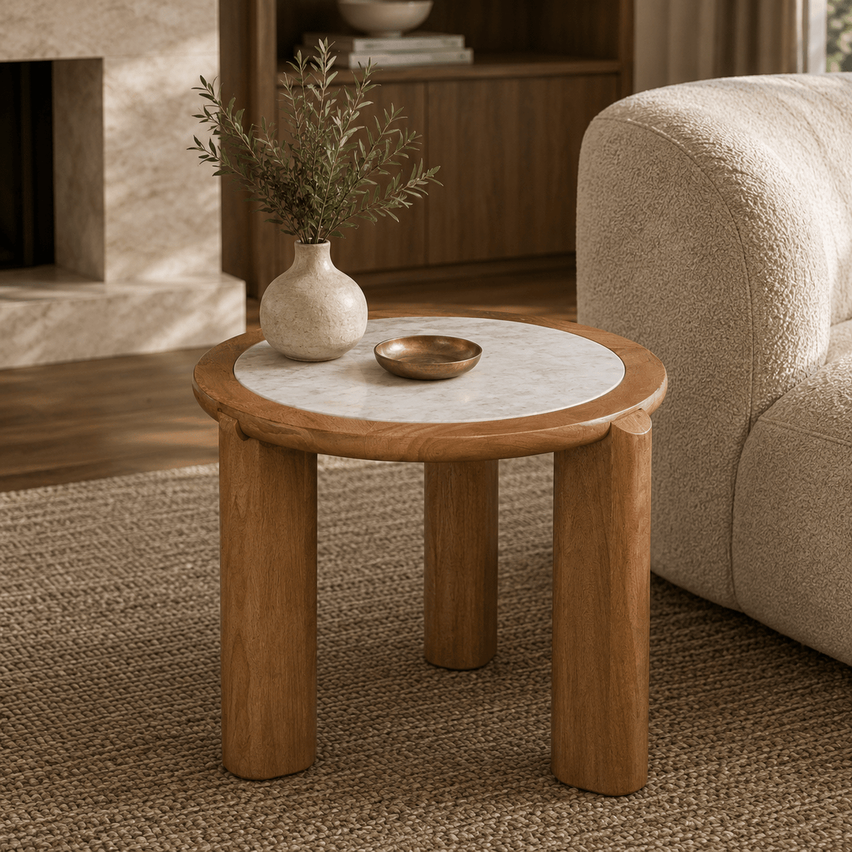 Vandola Bay Round End Table Accent & End Tables| Ashley Homestore