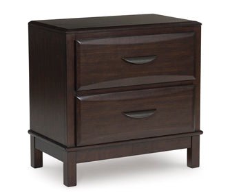 Vanmore Two Drawer Night Stand - Al Rugaib Furniture