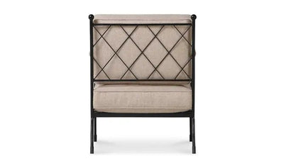 Vecchia Accent Chair Beige - Al Rugaib Furniture
