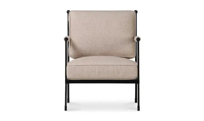Vecchia Accent Chair Beige - Al Rugaib Furniture
