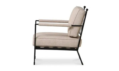 Vecchia Accent Chair Beige - Al Rugaib Furniture