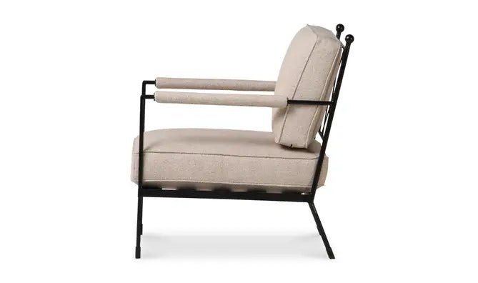 Vecchia Accent Chair Beige - Al Rugaib Furniture