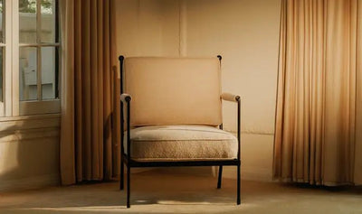 Vecchia Accent Chair Beige - Al Rugaib Furniture