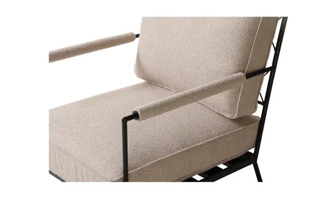 Vecchia Accent Chair Beige - Al Rugaib Furniture