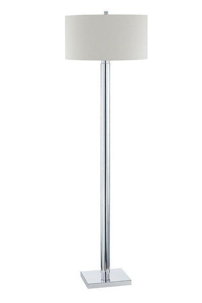 Vela Chrome Floor Lamp - Al Rugaib Furniture