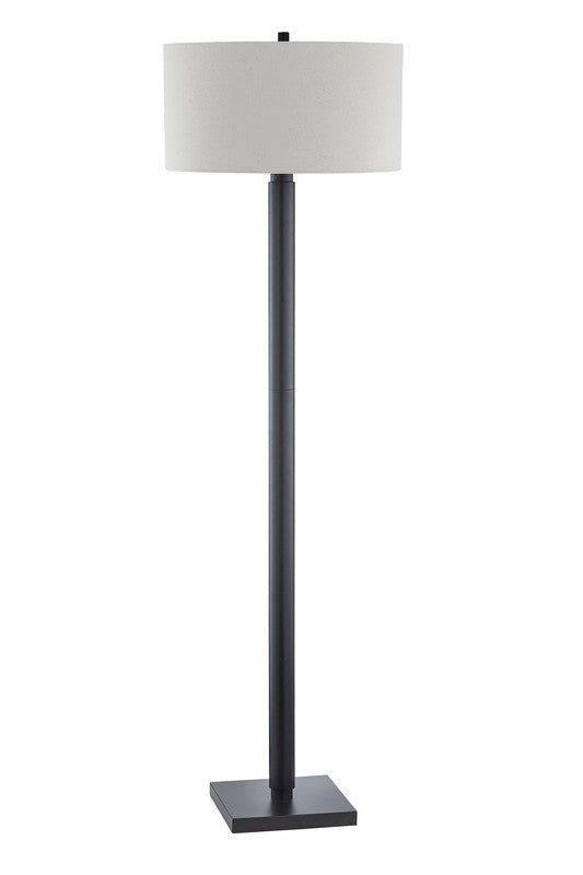 Vela Matt Black Floor Lamp - Al Rugaib Furniture
