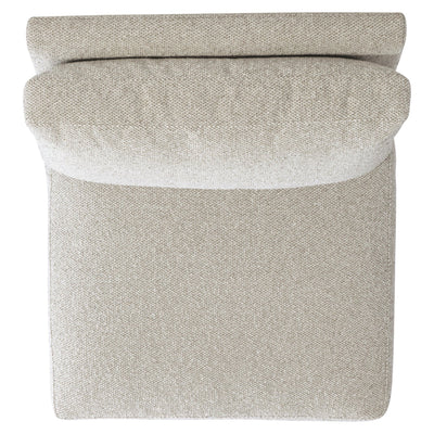 Ventura Fabric Armless Chair - Al Rugaib Furniture