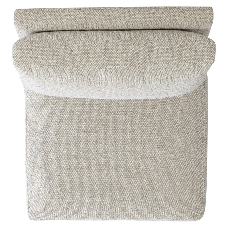 Ventura Fabric Armless Chair - Al Rugaib Furniture