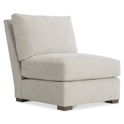 Ventura Fabric Armless Chair - Al Rugaib Furniture