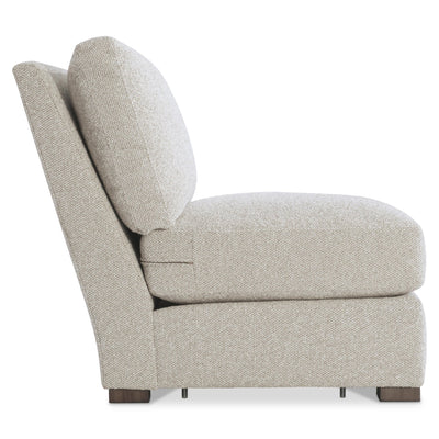 Ventura Fabric Armless Chair - Al Rugaib Furniture