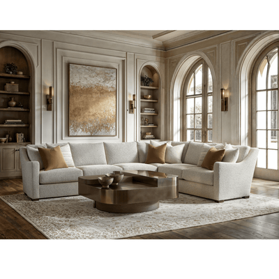 Ventura Fabric Armless Chair - Al Rugaib Furniture