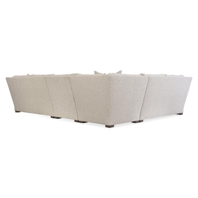 Ventura Fabric Left Arm Loveseat - Al Rugaib Furniture