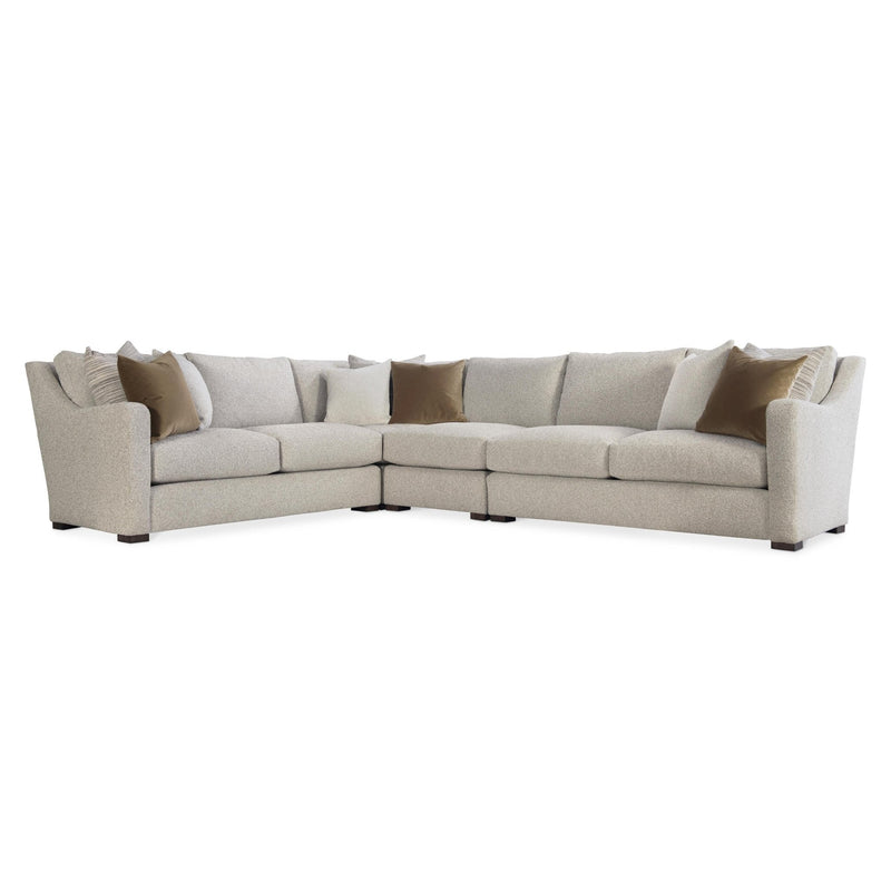 Ventura Fabric Left Arm Loveseat - Al Rugaib Furniture