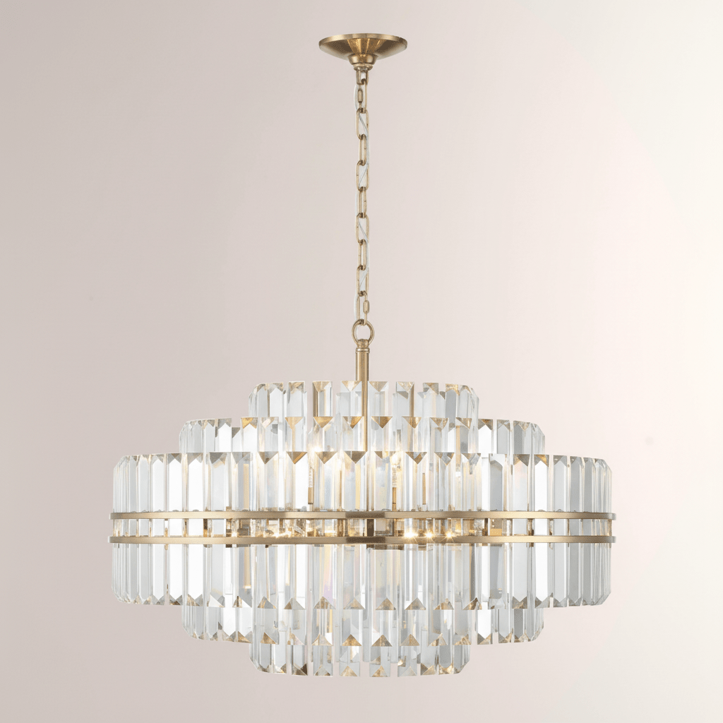 Vera Crystal Chandelier chandeliers| Roots Furniture