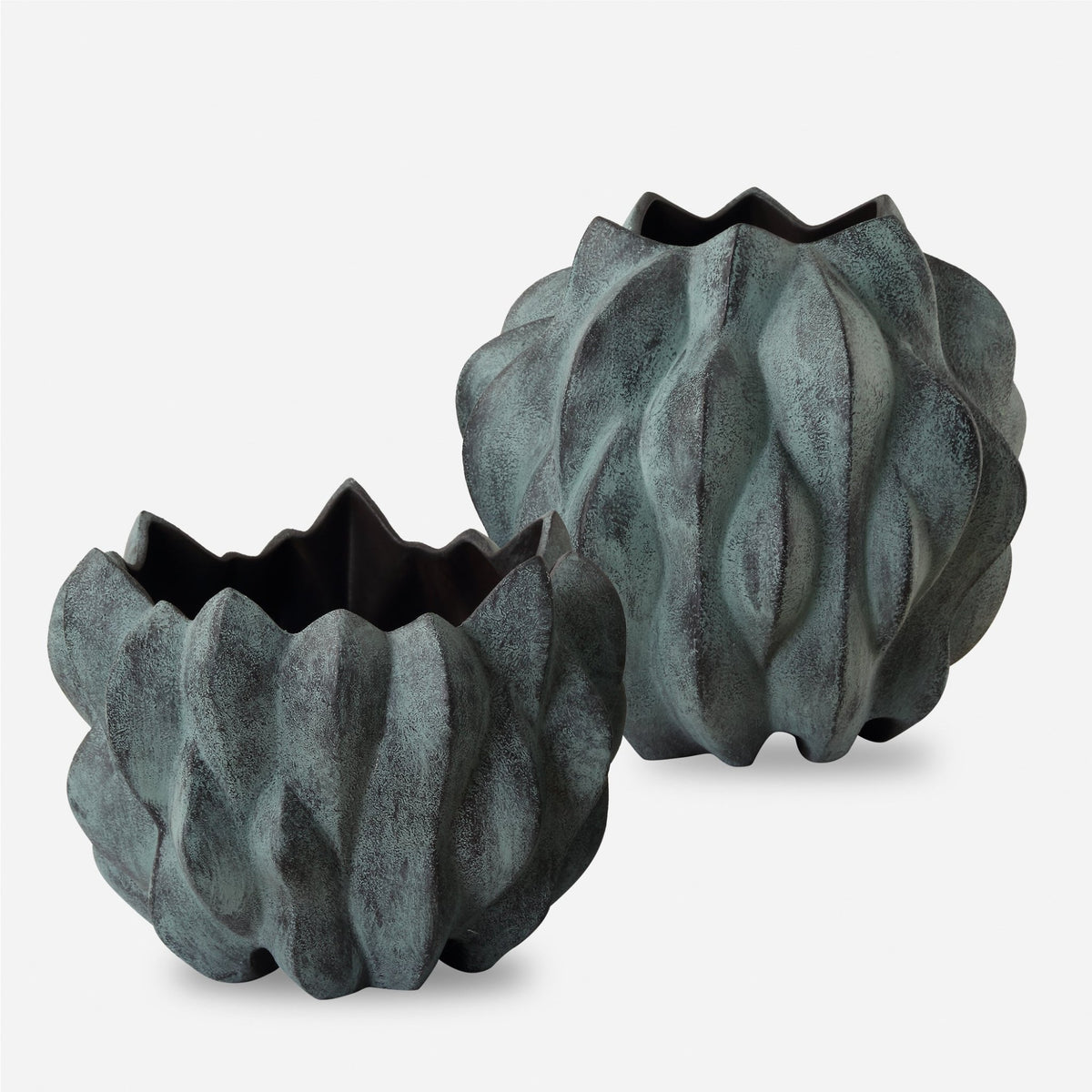Verdant Bronze, Vases, S/2 Vases and Jars| Uttermost