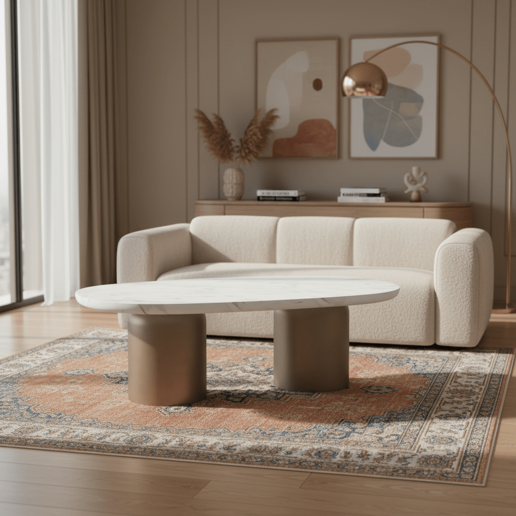 Verge Oval Cocktail Table Coffee Tables| A.R.T. Furniture