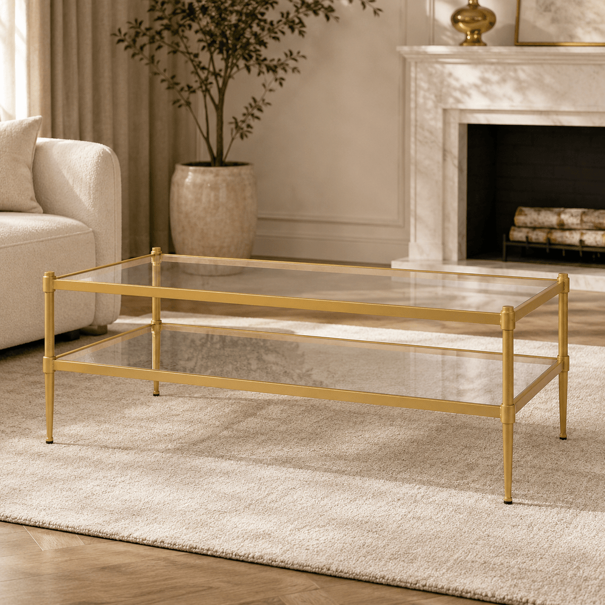 Verishaw Rectangular Cocktail Table Coffee Tables| Ashley Homestore