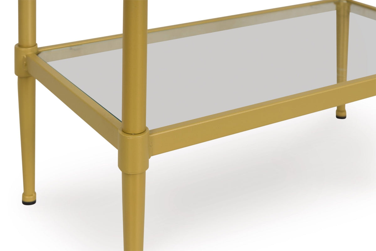 Verishaw Rectangular End Table Accent & End Tables| Ashley Homestore
