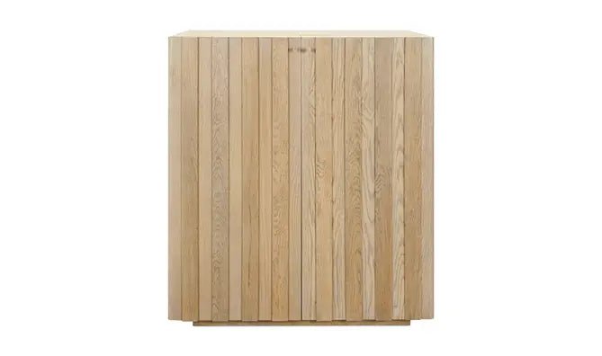 Vermentino Bar Cabinet Oak - Al Rugaib Furniture