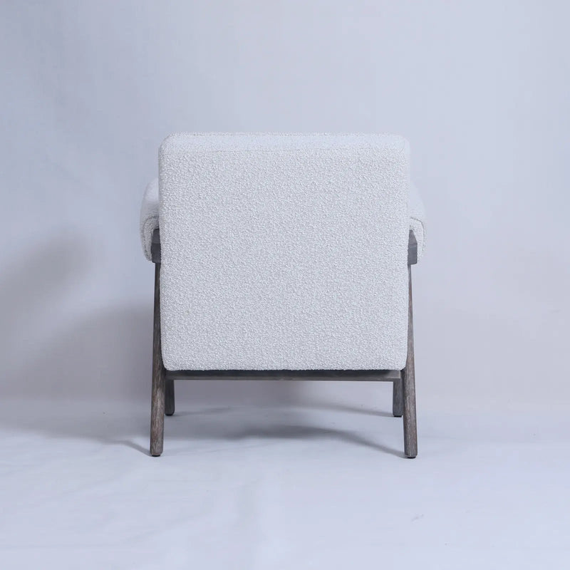 Verona cream boucle Dining Chair - Al Rugaib Furniture