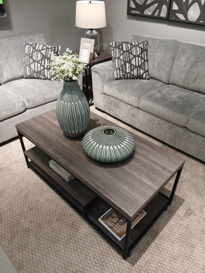 Verona Grey Loveseat - Al Rugaib Furniture