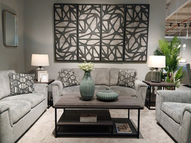 Verona Grey Loveseat - Al Rugaib Furniture