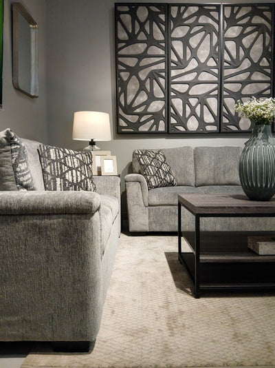 Verona Grey Loveseat - Al Rugaib Furniture