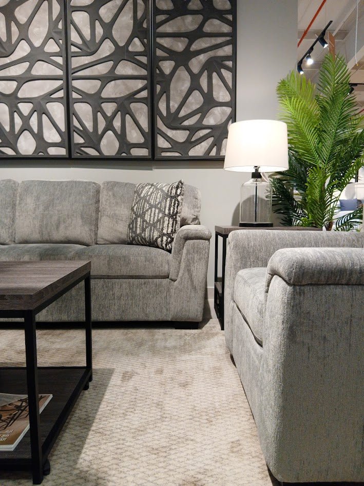 Verona Grey Loveseat - Al Rugaib Furniture