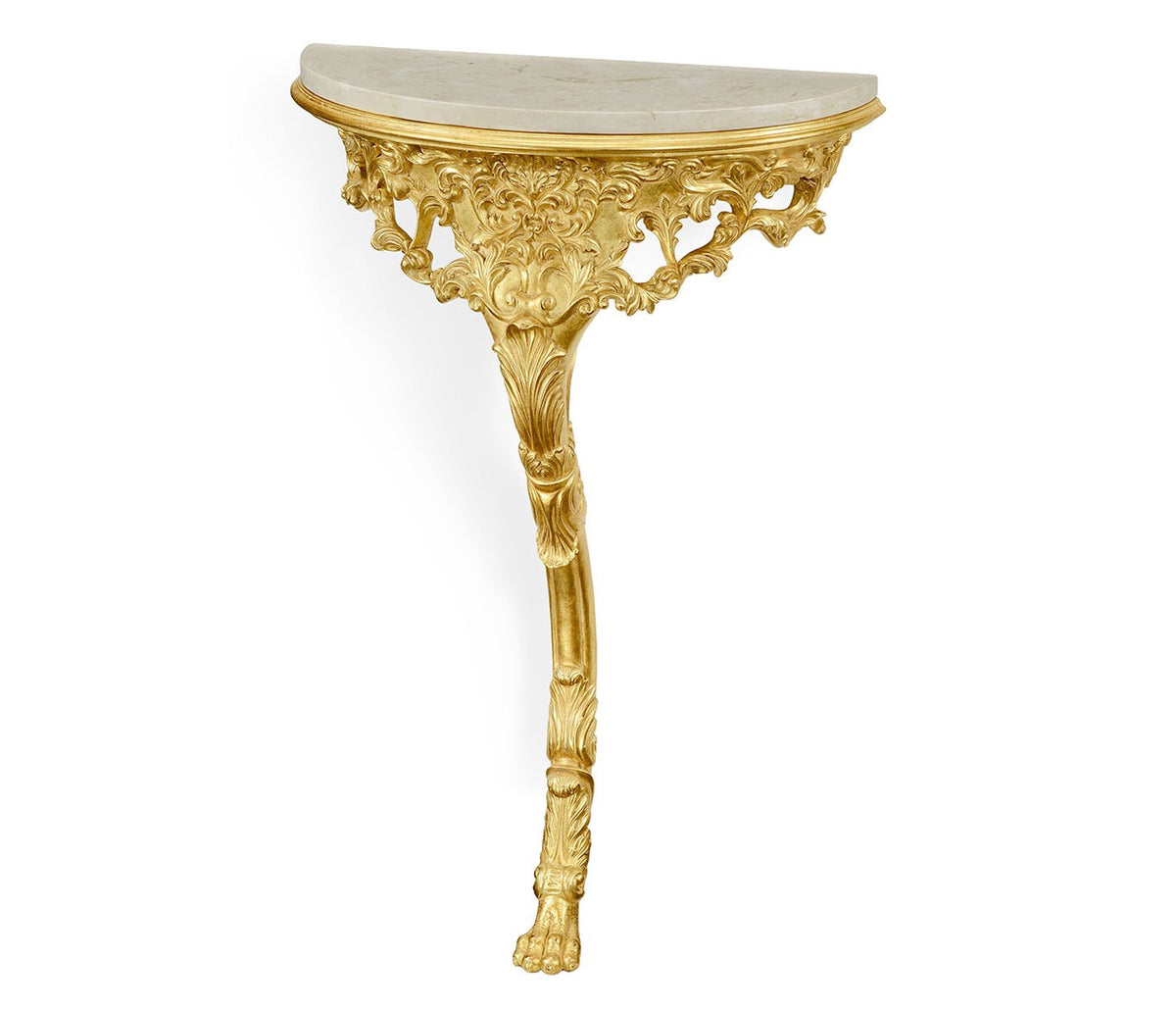 Versailles Collection - Carved & gilded bracket console ( Scagliola top) Consoles & Sideboards| Jonathan Charles