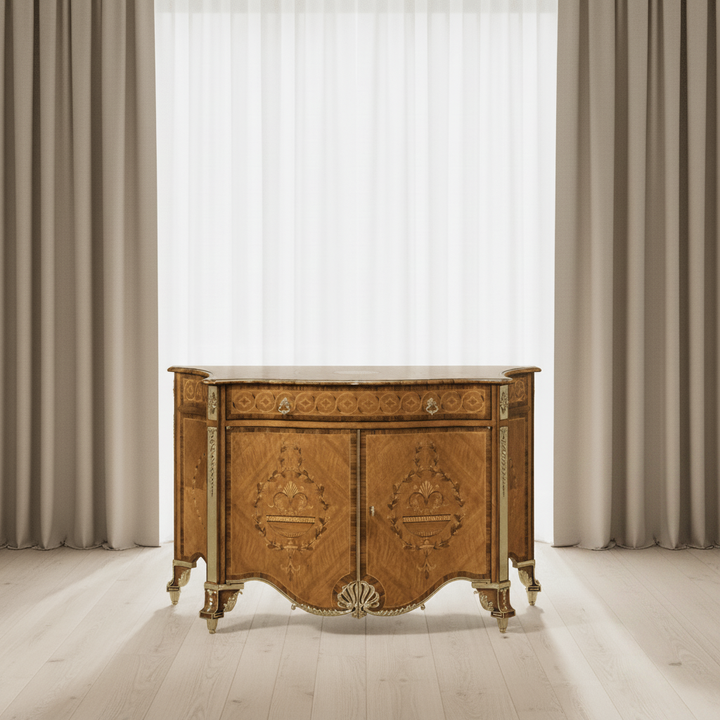 Versailles Collection - Chippendale Style Inlaid Cabinet Chest of Drawers Cabinets & Chests| Jonathan Charles