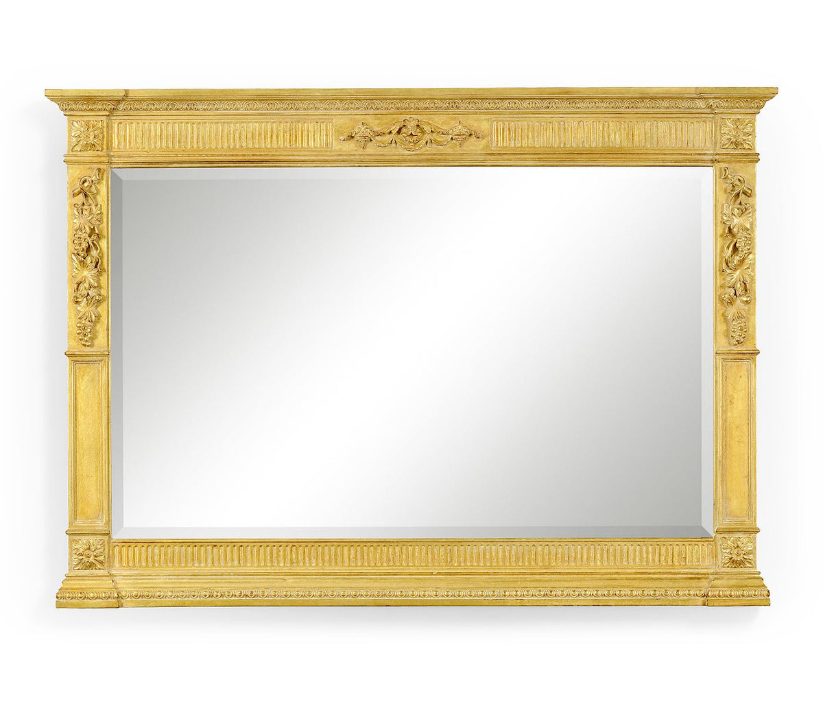 Versailles Collection - Empire style gilded overmantle mirror Mirrors| Jonathan Charles