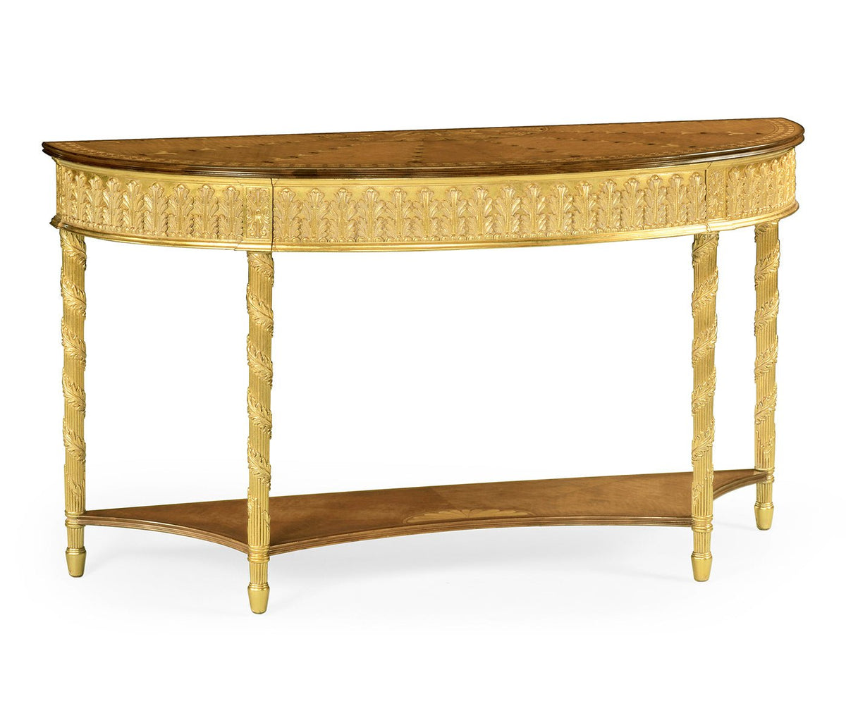 Versailles Collection - Gilded console with shelf (Large) Consoles & Sideboards| Jonathan Charles