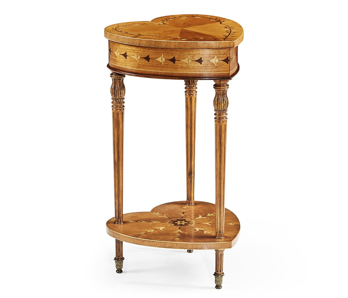 Versailles Collection - Sheraton style "heart" work box Ground Decors| Jonathan Charles