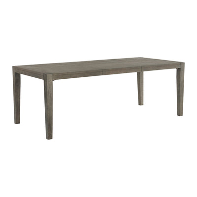 Versailles Contemporary Rectangular Dining Table With 1x24 leaf in Grey - Al Rugaib Furniture