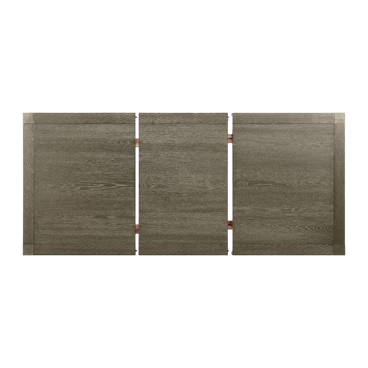 Versailles Contemporary Rectangular Dining Table With 1x24 leaf in Grey Dining Tables| Roots Furniture