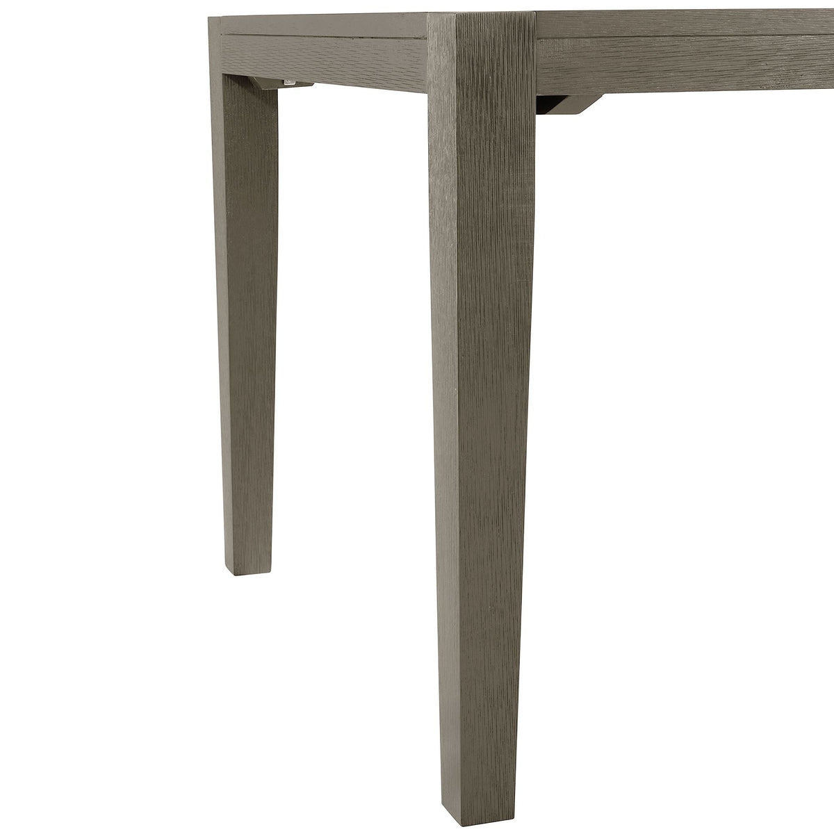 Versailles Contemporary Rectangular Dining Table With 1x24 leaf in Grey Dining Tables| Roots Furniture