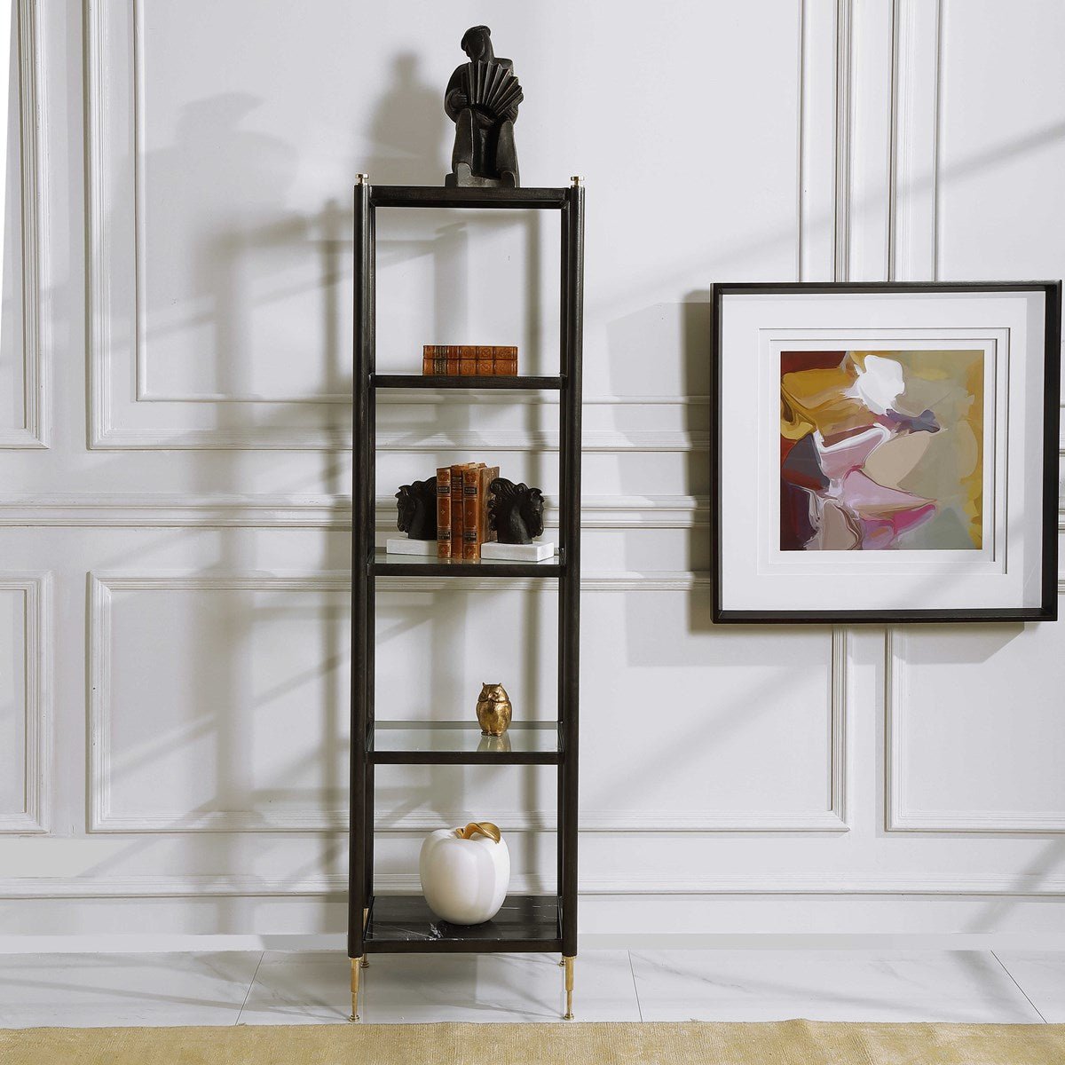 Viceroy Etagere, 2 Cartons Shelves| Uttermost