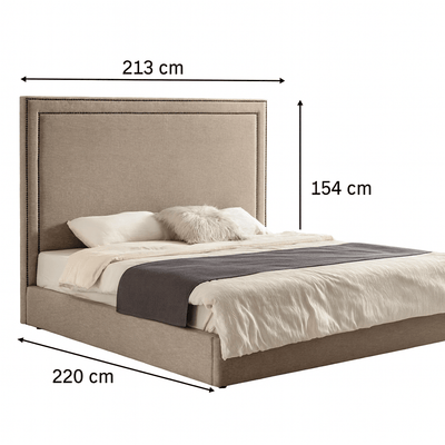 Victoria King Bed - Al Rugaib Furniture