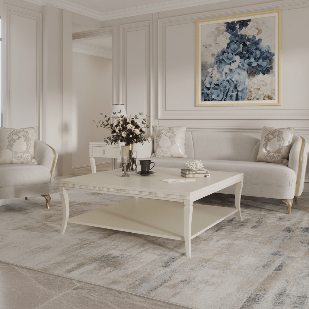 Victoria Manor Square Cocktail Table Coffee Tables| Roots Furniture