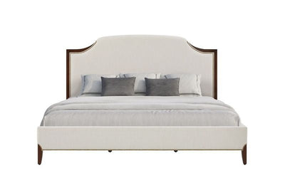 Victorian Dreams Beige Bed - Al Rugaib Furniture