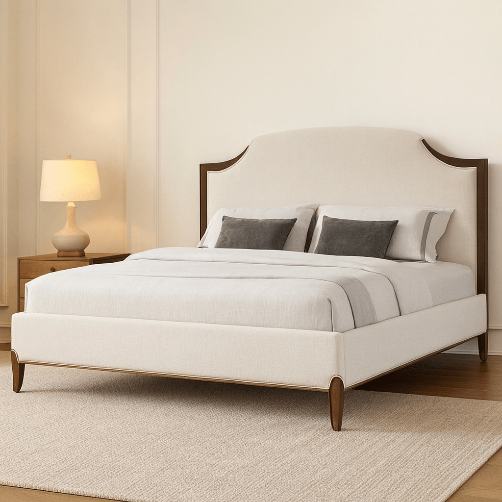 Victorian Dreams Beige Bed Beds| AlRugaib Furniture