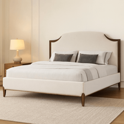 Victorian Dreams Beige Bed - Al Rugaib Furniture