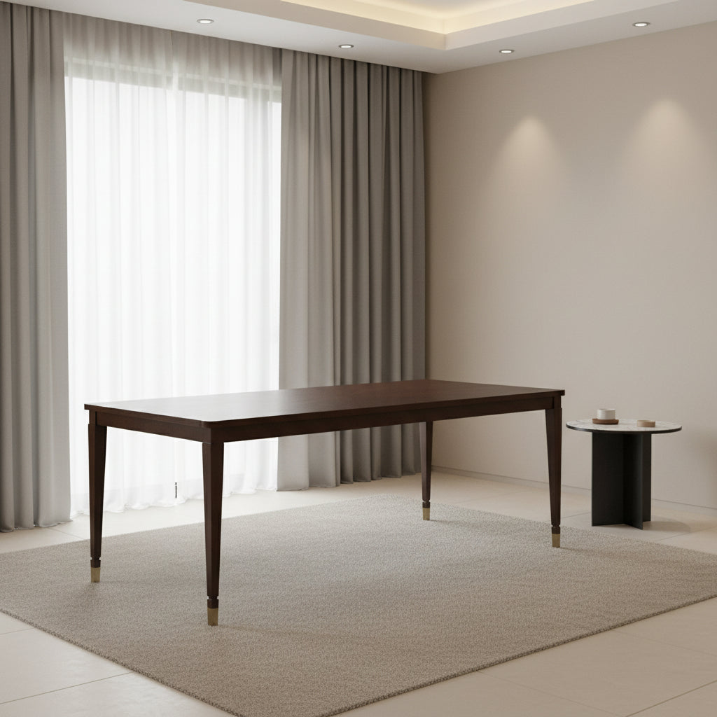 Victorian Dreams Brown Dining Table Dining Tables| AlRugaib Furniture