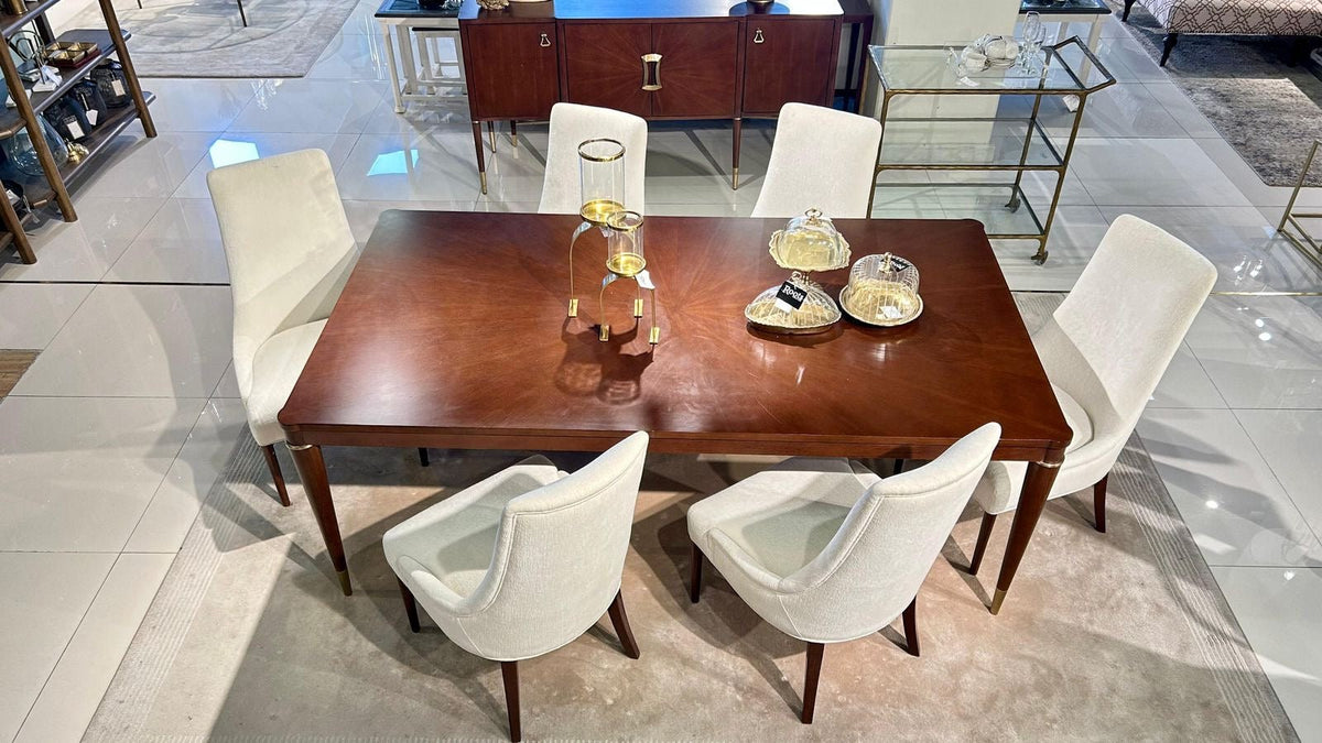 Victorian Dreams Brown Dining Table Dining Tables| AlRugaib Furniture