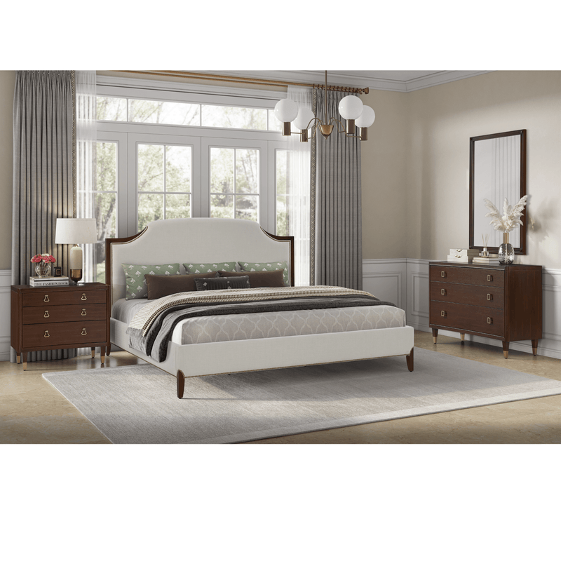 Victorian Dreams Brown Dresser - Al Rugaib Furniture