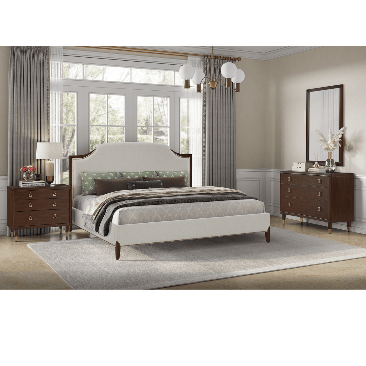 Victorian Dreams Brown Mirror Mirrors| AlRugaib Furniture