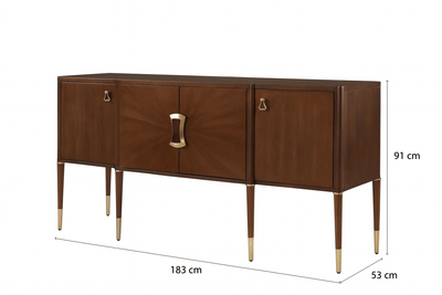 Victorian Dreams Brown Sideboard - Al Rugaib Furniture