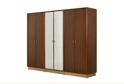 Victorian Dreams Brown Wardrobe - Al Rugaib Furniture