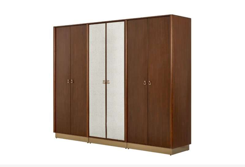 Victorian Dreams Brown Wardrobe - Al Rugaib Furniture