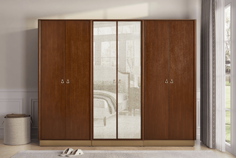 Victorian Dreams Brown Wardrobe - Al Rugaib Furniture